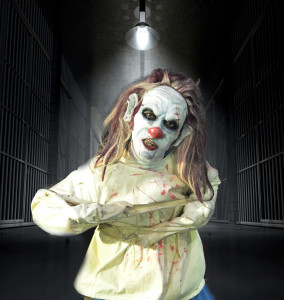 Jail Corridor And Cells