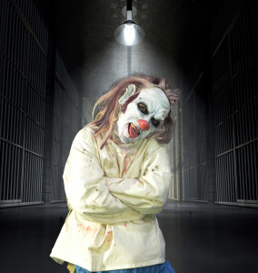 Jail Corridor And Cells